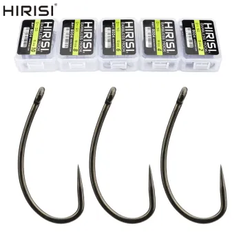 Curved Shank - haken Gr. 4 - Barbless 50 Stück für das Karpfenangeln